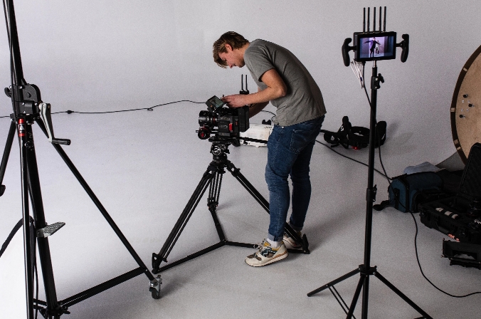 Studio 038 | Blauw scherm